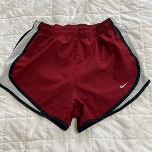 Garnet Nike shorts